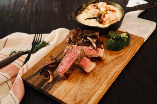 S Ranch Meats Premium Dry-Aged Montana New York Strip Steak Hardin MT