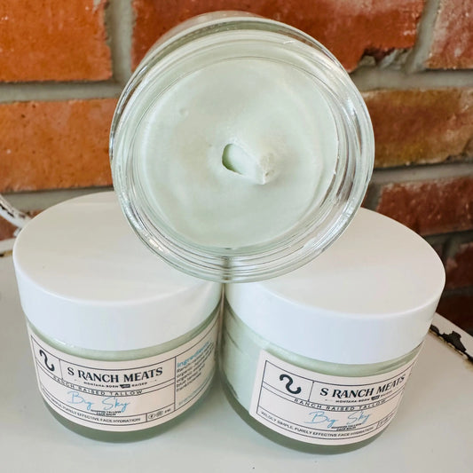 Big Sky Whipped Tallow Face Lotion S Ranch Meats