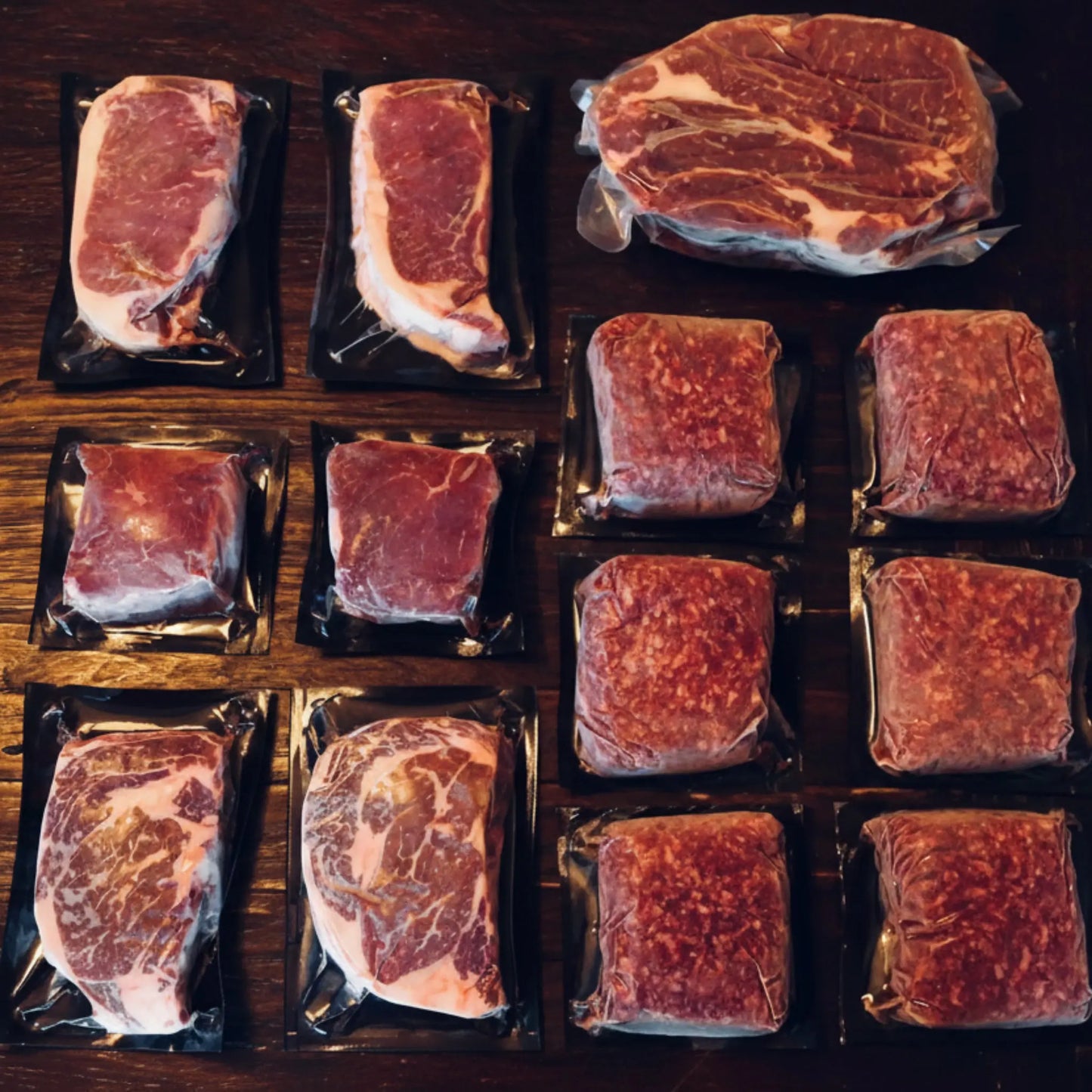 Signature S Ranch Beef Box - 15lbs Dry-Aged Montana Beef Freezer Restock