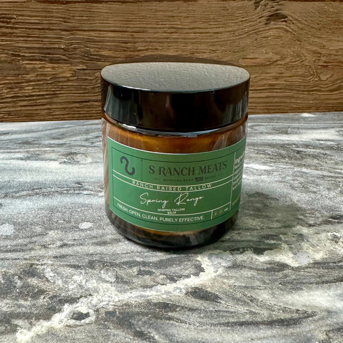 Spring Range Whipped Tallow Balm | S Ranch Meats | Montana Skincare