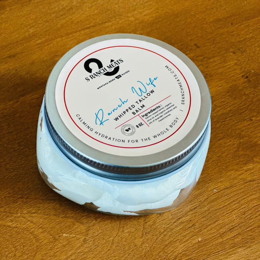 Ranch Wife Whipped Tallow Balm (8oz) S Ranch Meats