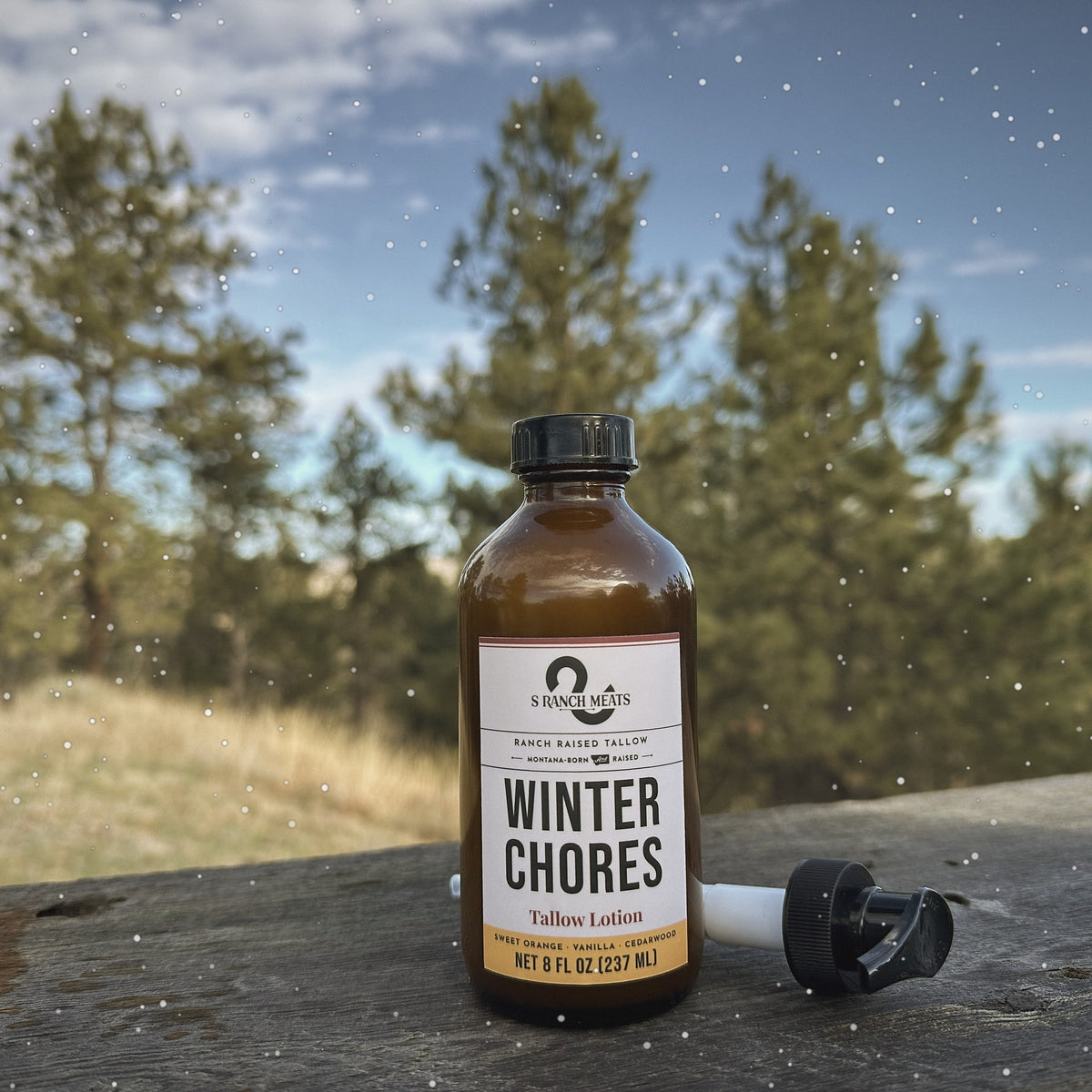 Winter Chores Tallow Lotion wholesale case, S Ranch Meats Montana