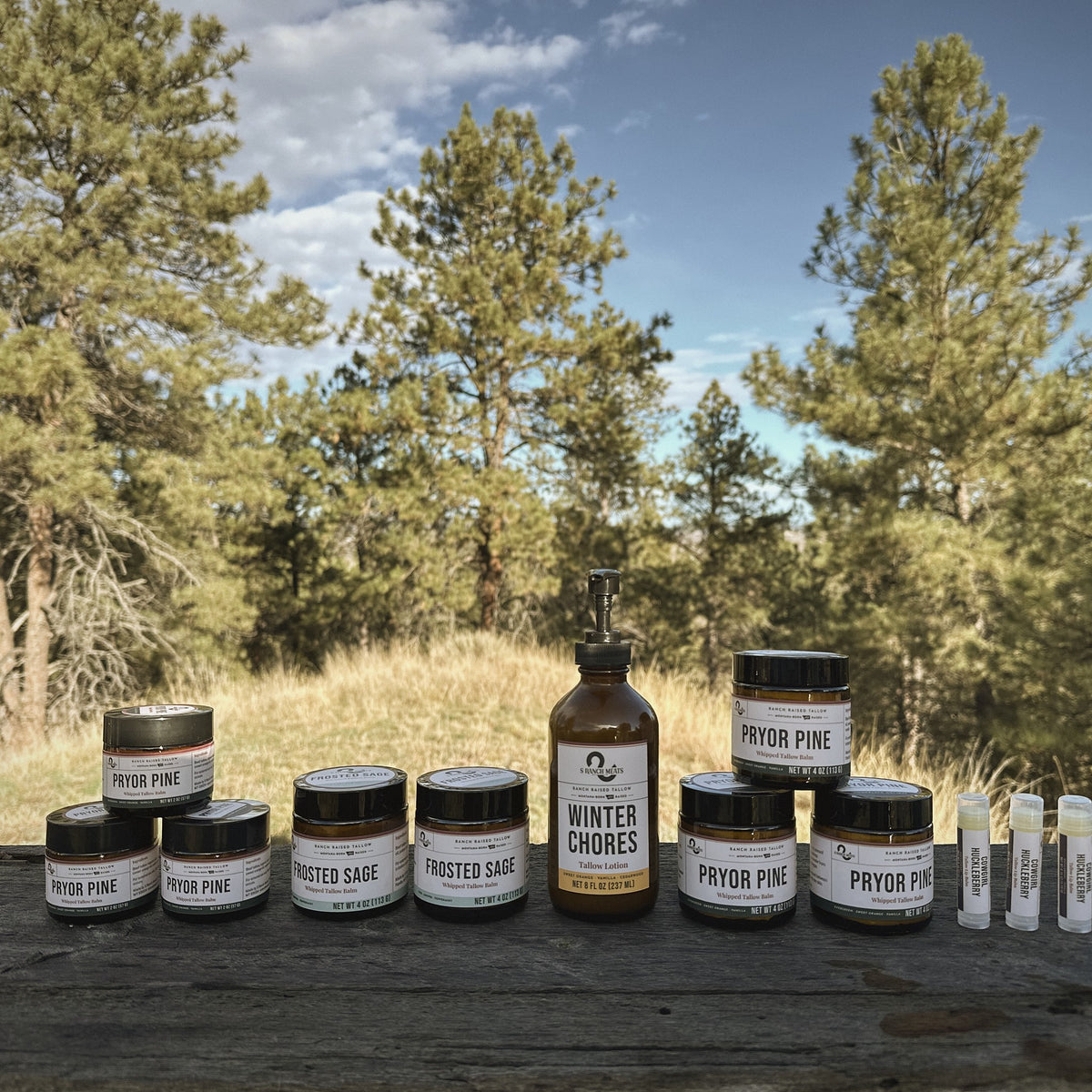 Homeplace Holiday tallow collection lineup from S Ranch Meats